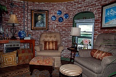 Restored Room at Borden Flats Lighthouse